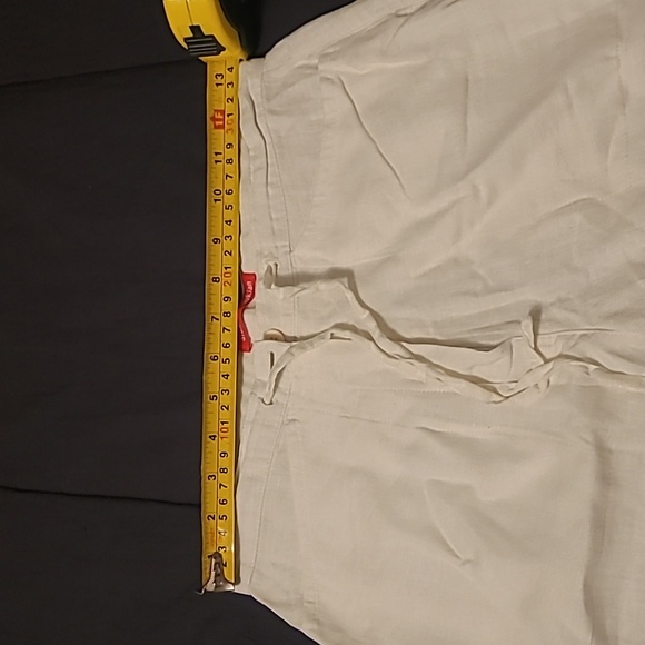 Linen white pants - Picture 4 of 4